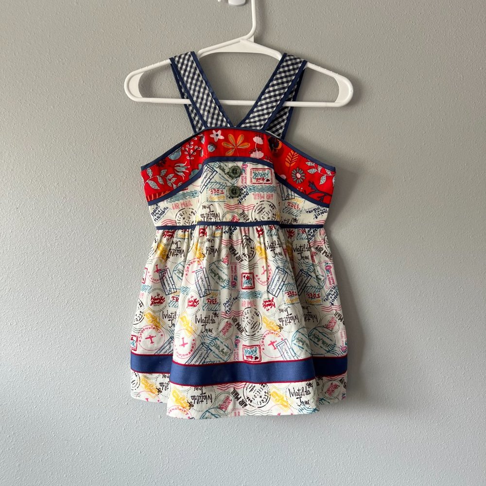 Matilda Jane Around the World Tunic Top Size 4